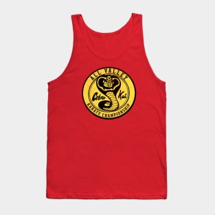 Cobra Kai - All Valley Karate Championship - vintage logo Tank Top